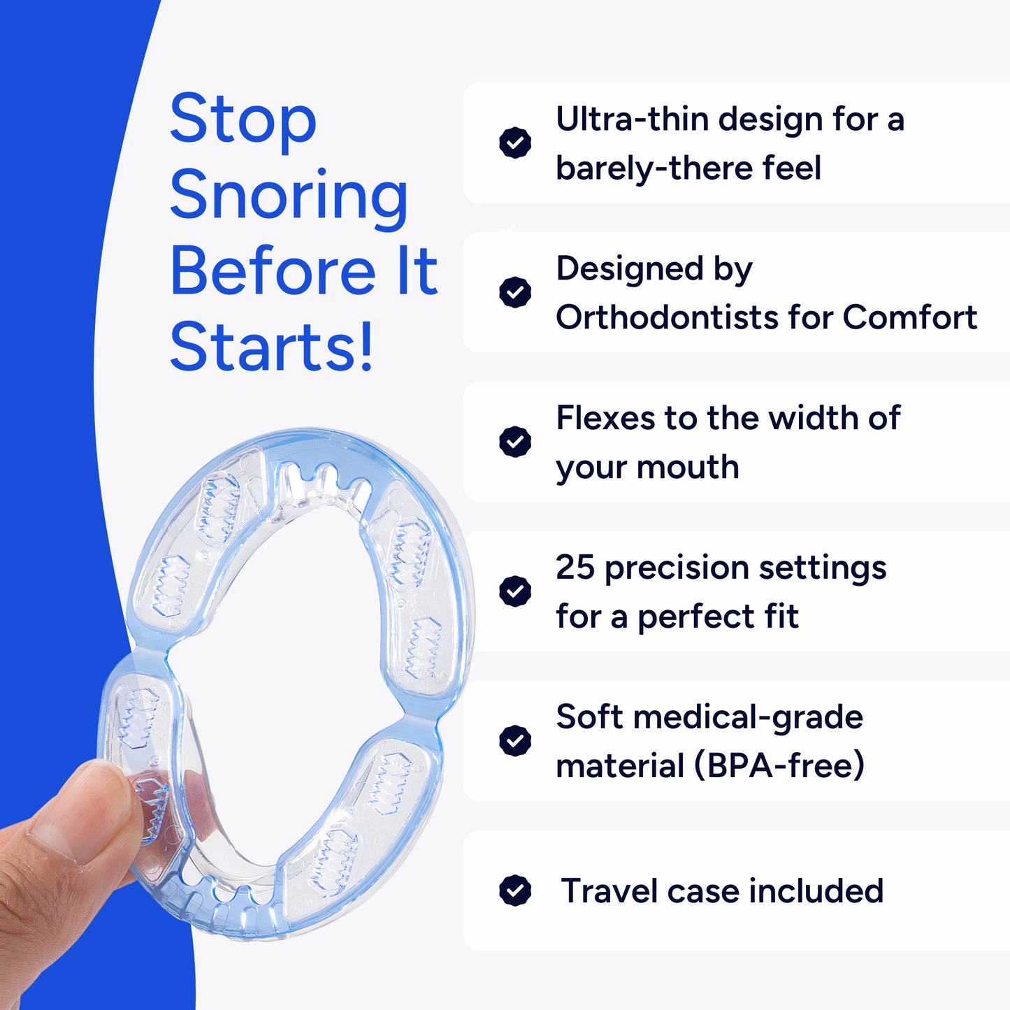 QuietLab Pro® Anti-Snoring Mouthpiece
