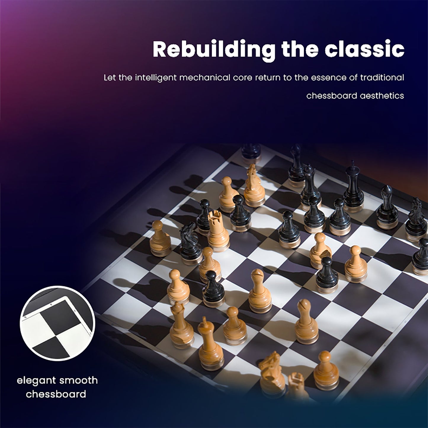2026-Advanced Robotic Chessboard: Real-Time Play, AI Analysis, and Smart Features