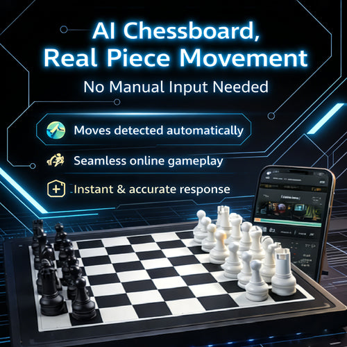 2026 AI Robotic Chessboard-Real Pieces Move Automatically