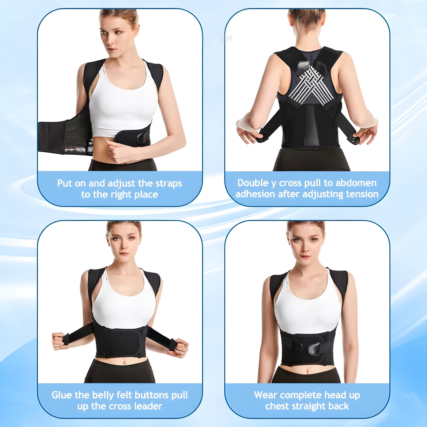 BackHero™ Posture Corrector – Instant Relief & Upright Support