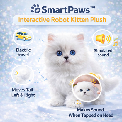 🐱Frunild®Interactive Robot Kitten Plush🐾