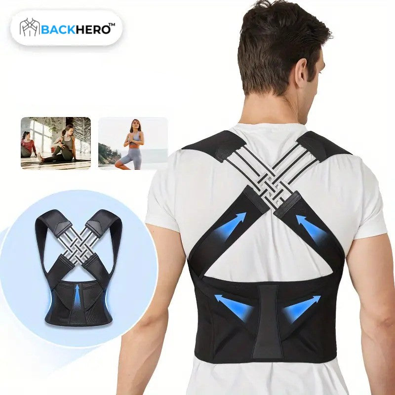 BackHero™ Posture Corrector – Instant Relief & Upright Support