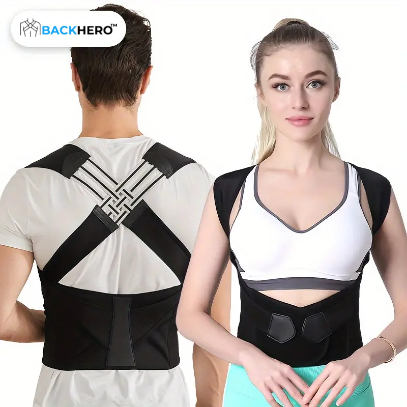 BackHero™ Posture Corrector – Instant Relief & Upright Support