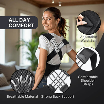 BackHero™ Posture Corrector – Instant Relief & Upright Support